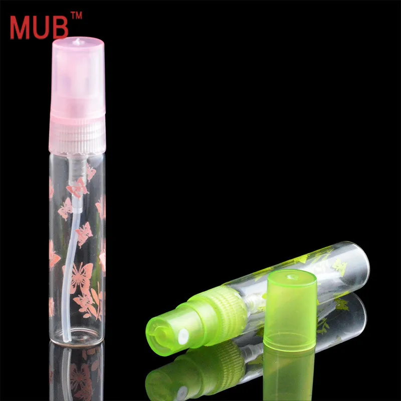 MUB - 6 мл (10 шт./лот) Портативный Стеклянный мини-испаритель парфюмерная бутылка с