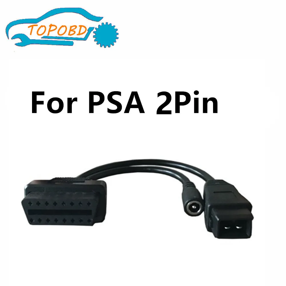 Бесплатная доставка низкие цены для PSA 2pin obd2 Автомобили матч диагностический