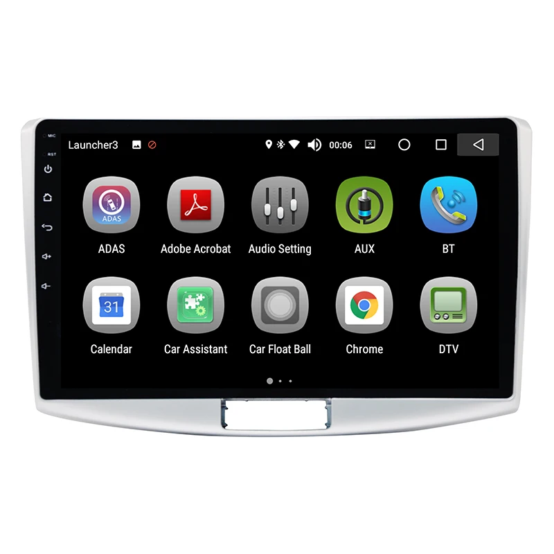 Android 8 0 4G/32G Автомобильный DVD стерео радио мультимедийный плеер 10 1 дюймов DinFor VW Passat