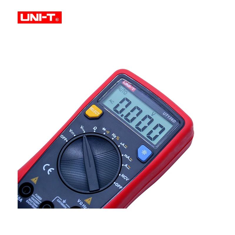 UNI T UT136D Авто Диапазон LCR метр мультитестер хранение данных DMM Цифровые