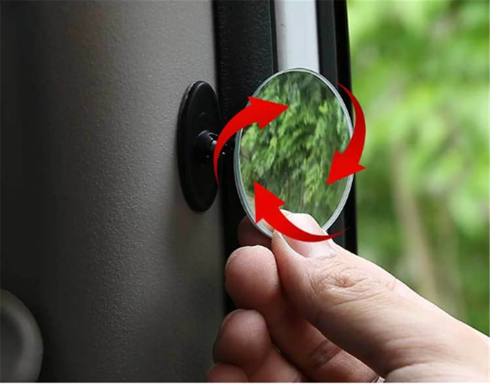 Автомобильное вспомогательное зеркало заднего вида в форме слепых зон |