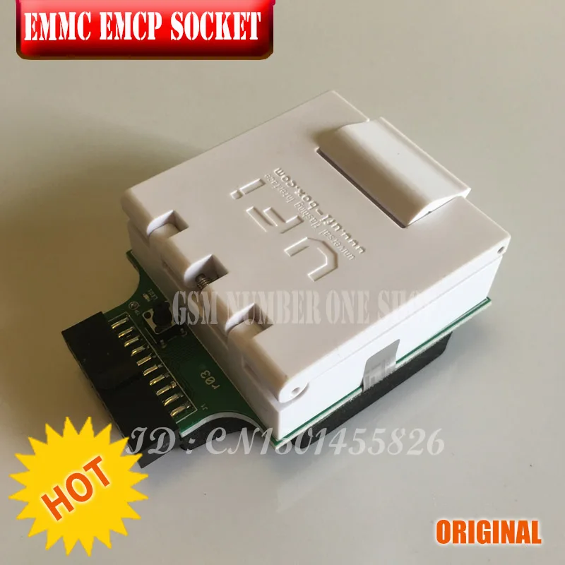 Новинка оригинальная розетка 2 в 1 EMMC / EMCP (169 FBGA 153 162 186 FBGA) адаптер тестового гнезда