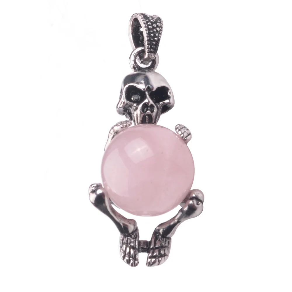 

ASHMITA 2019 Tiger Eye Ball Alloy Skull Pendant Women Fashion Gift For Men/Women Beautiful Beads Couple Pendants