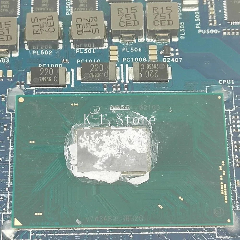 Для Dell Alienware 15 R3 17 R4 Материнская плата ноутбука CN-0NXK67 0NXK67 BAP10 LA-D751P w/i7-7700HQ Процессор и GTX1060M GPU