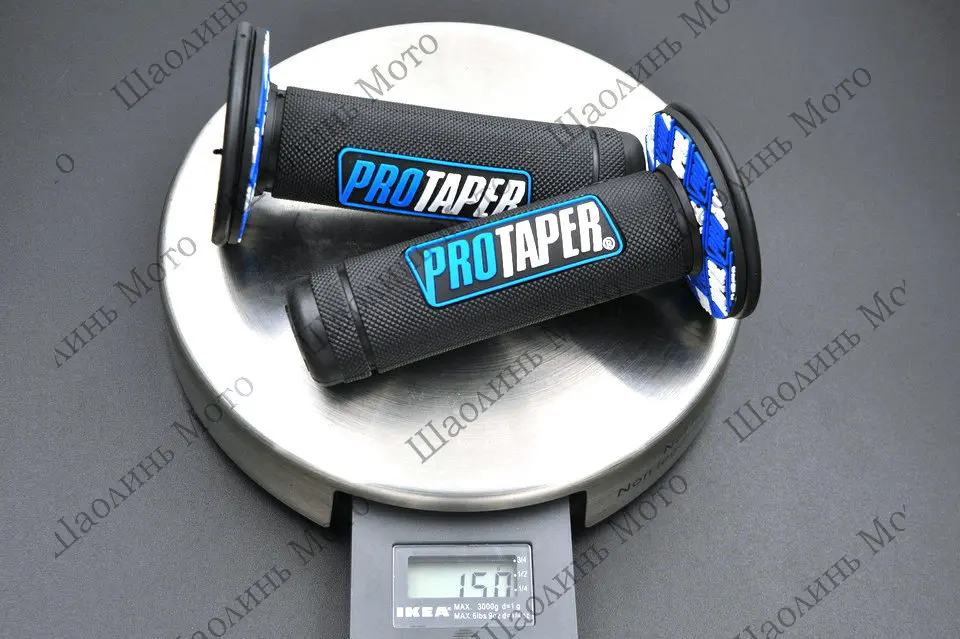 1 пара синий мотоцикл протейпер грязь велосипед ямы мотокросс 7/8 &quot руль