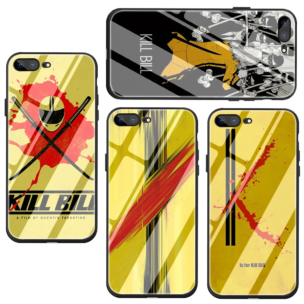Чехол Kill Bill из закаленного стекла для телефона чехол iPhone SE 2020 5 5s 6 6s Plus 7 8 X XR XS 11 Pro