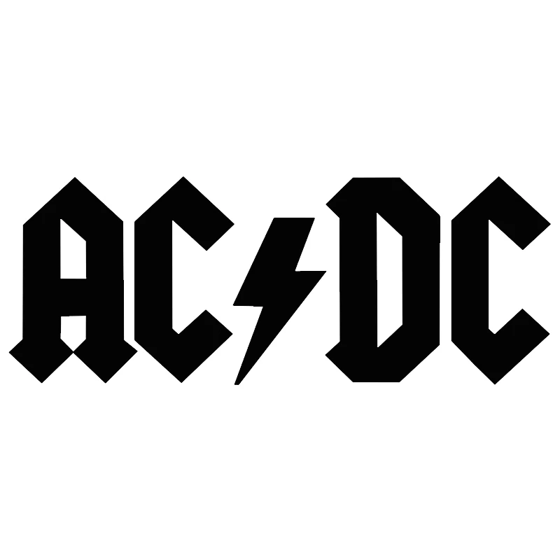 Стикер виниловый AC/DC мультяшный автомобиль стикер s и наклейки мотоцикл заднее