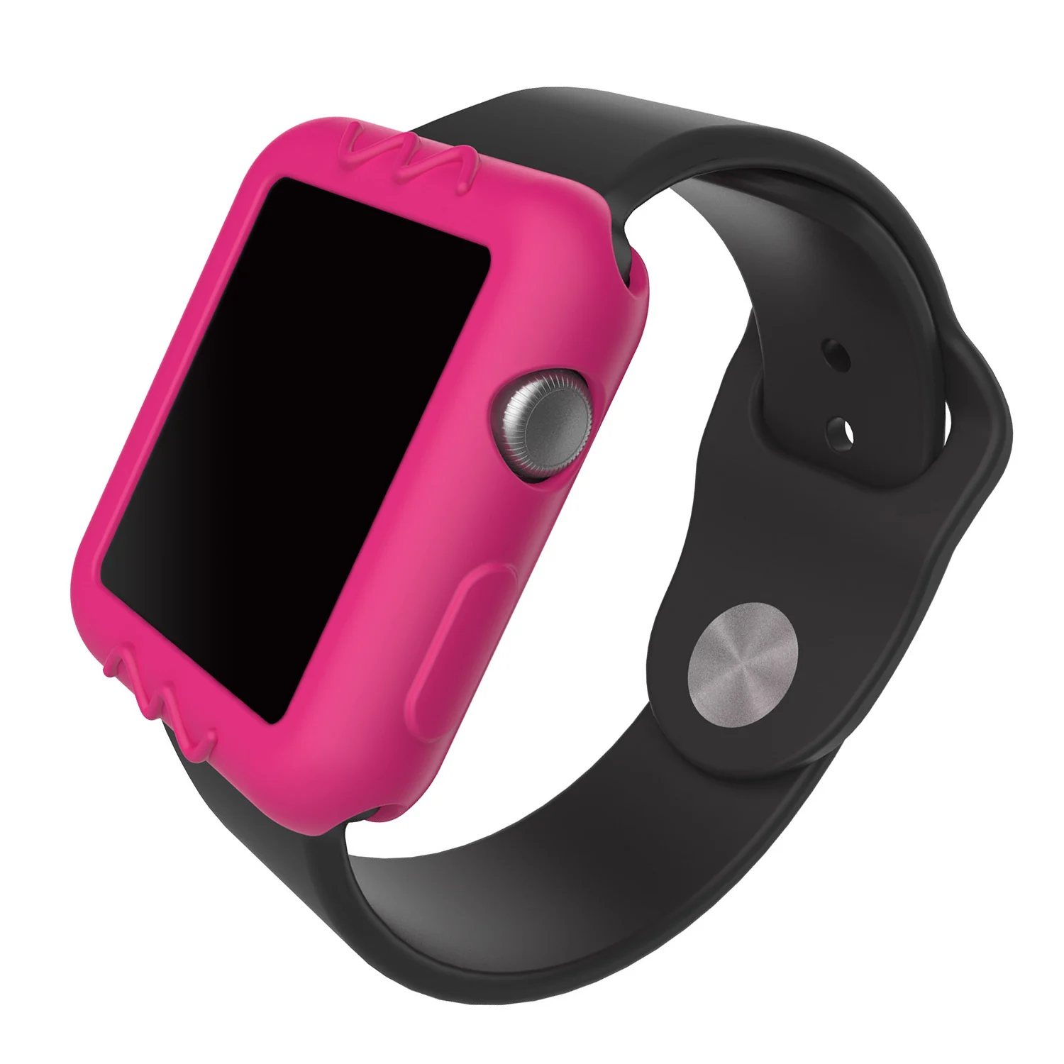 Gosear силиконовый защитный чехол для Apple Watch iWatch i Wach iWach Series 1 2 3 38 мм 42 аксессуар |