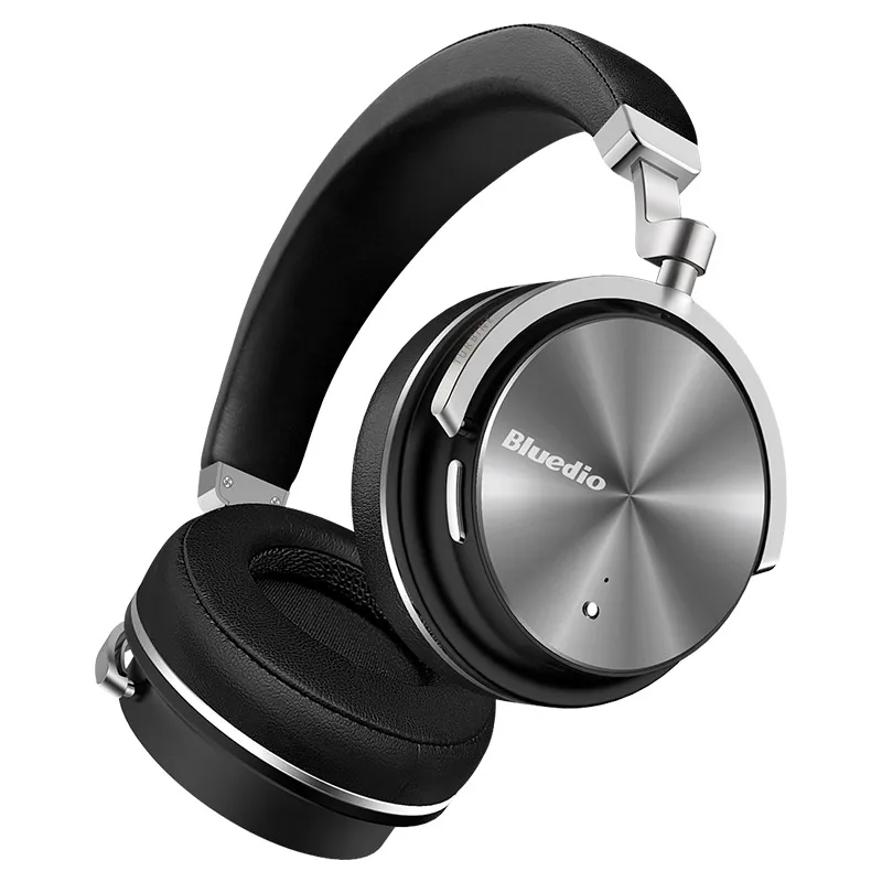 Bluedio T4S Bluetooth наушники беспроводные и проводные стерео наушники ANC активная шумоподавляющая гарнитура с микрофоном для звонков и музыки