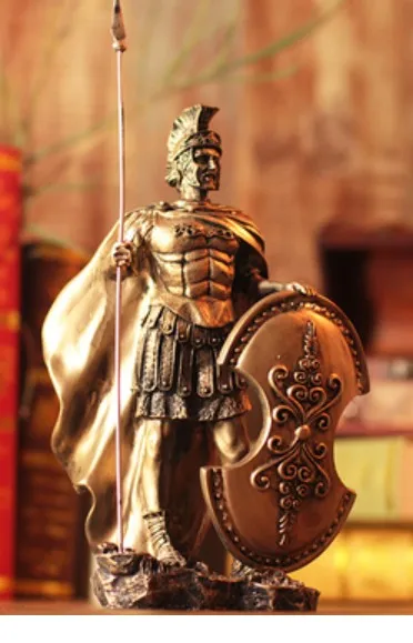 Medieval knight armor model vintage Roman warrior creative bar set with home accessories warriors decoration Crafts Arts | Дом и сад
