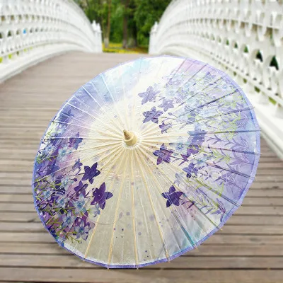 Зонт ручной работы 84 см водонепроницаемый с длинной ручкой|umbrella waterproof|oil paper