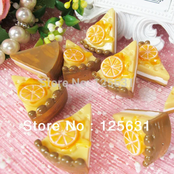 

Kawaii каучук плоские спинки DIY искусственный лимон торт еда Кабошон Скрапбукинг украшения Ремесло Изготовление: 23*30 мм