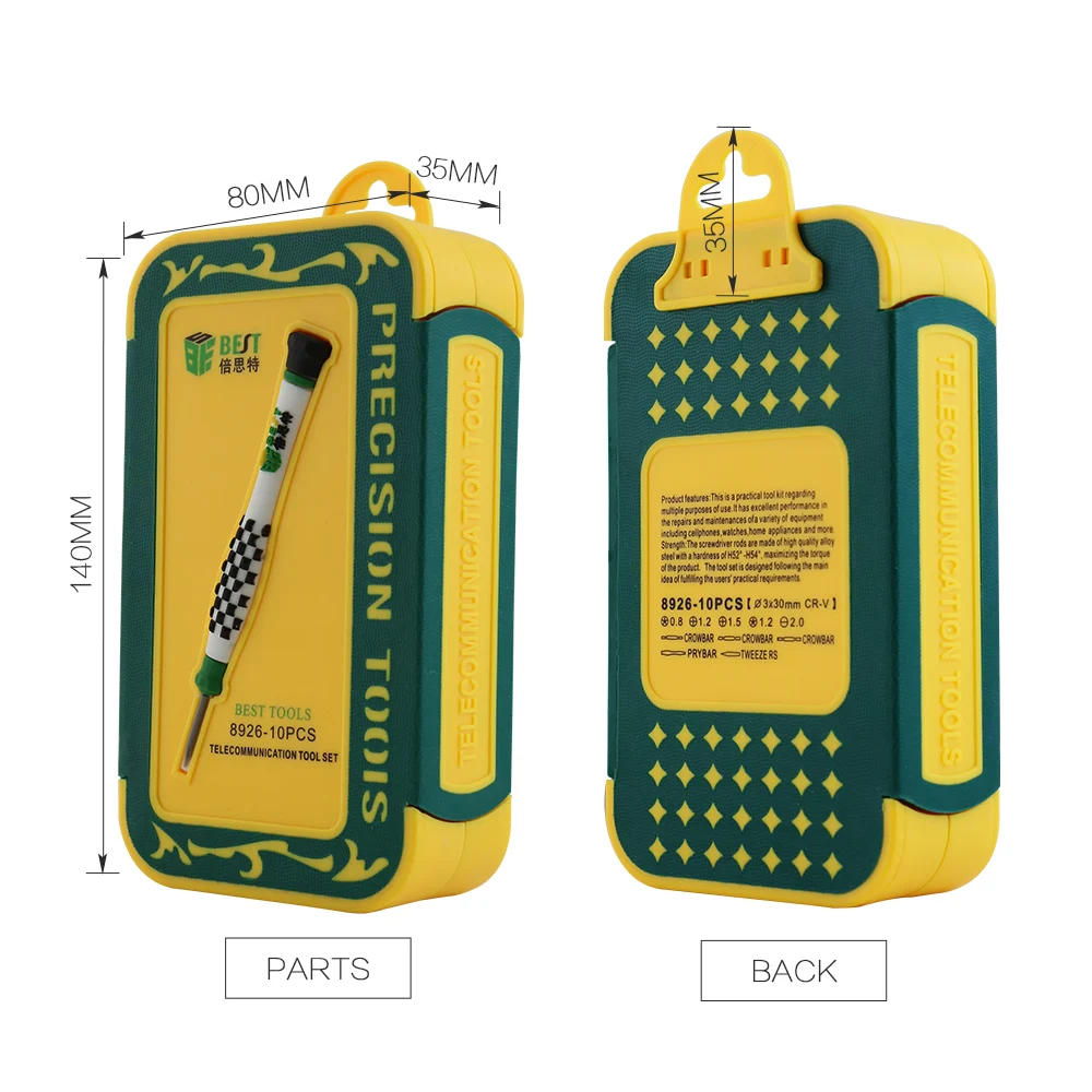 

10 in 1 Precision Screwdriver Sets Tools Professional Computer Repair Tools Mobile Phone Repair for iPhone 4,4s,5s,6s