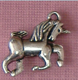 Antiqued Silver Lovely Unicorn Hors Charms Pendant For Jewelry Making Findings Bracelets Handmade DIY Gifts 16x23mm 10PCS | Украшения и
