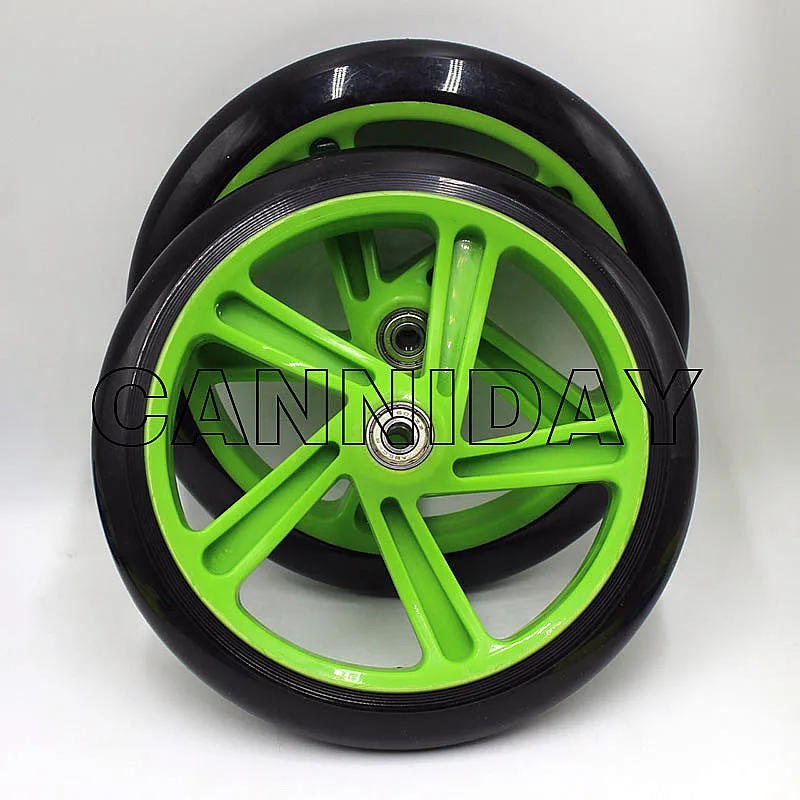 2 шт. детские коньки из ПУ кожи 200 х40 мм|scooter wheel|pu wheelpu scooter wheels |