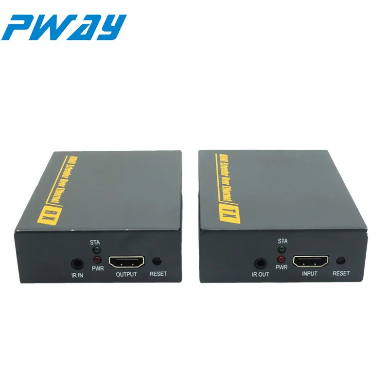 HDMI удлинитель IP с поддержкой 120 м от 1 до многих возможностей и дистанционным ИК
