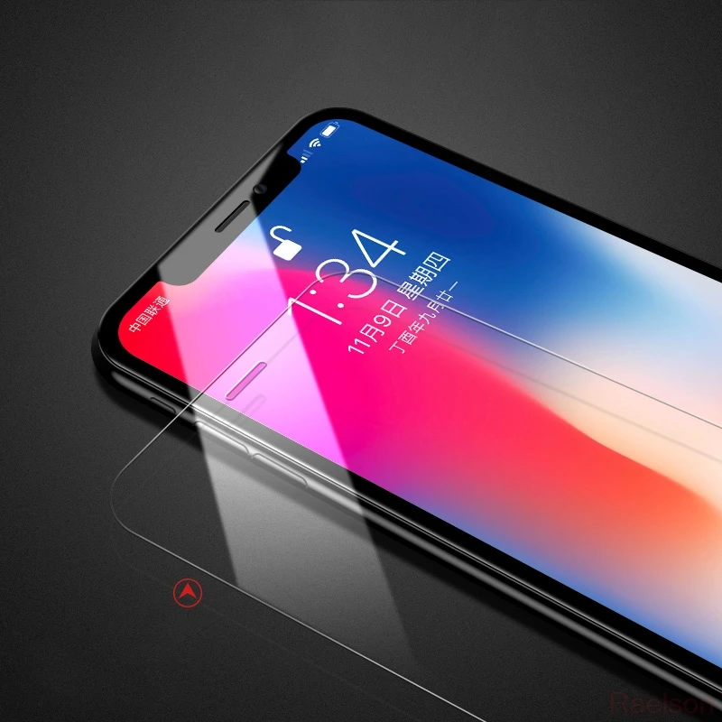 Спереди + заднее стекло пленка для iphone 5 5s 5c SE 6 6s 7 8 plus X Защита экрана закаленное на
