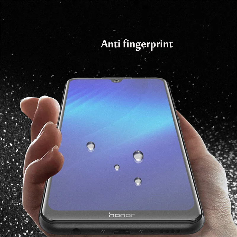 2.5D 9H полное покрытие матовое закаленное стекло для Honor 8C 8X max форстед матовая