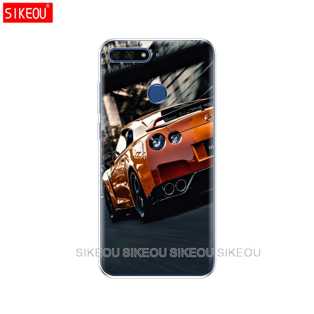 30641 Силиконовый чехол для телефона huawei Honor 7A PRO 7C Y5 Y6 Y7 Y9 Prime GTR SPORT CAR print - Цвет: 30641