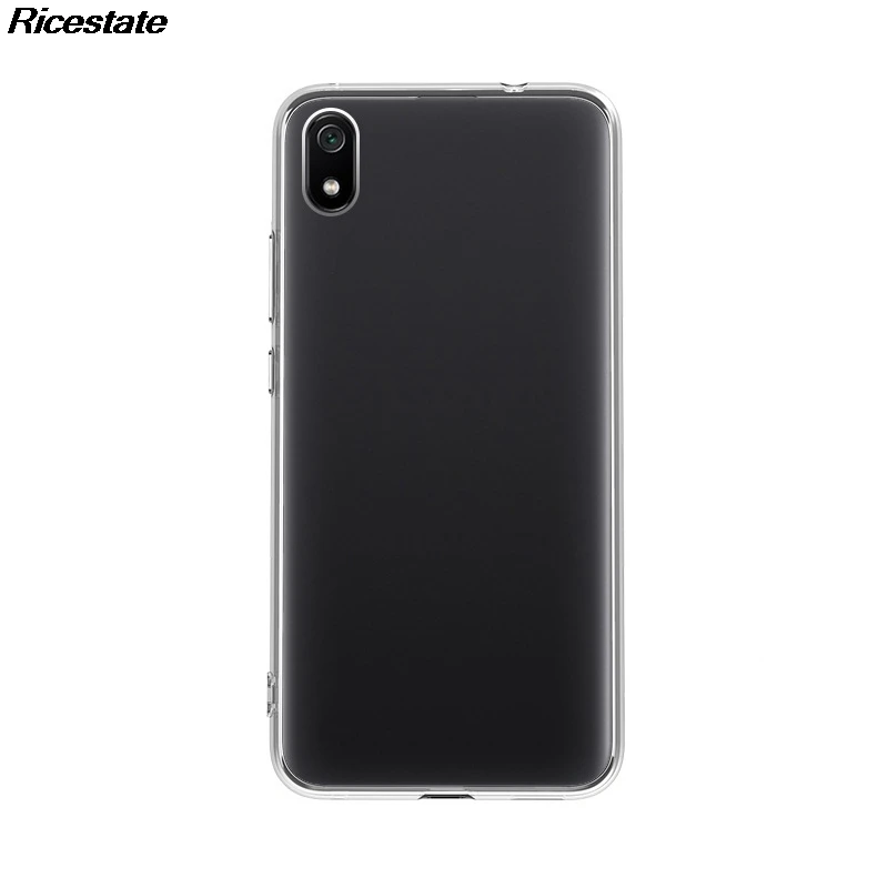 Ультратонкий Прозрачный чехол для Xiaomi Redmi 7A прозрачный мягкий Силиконовый ТПУ