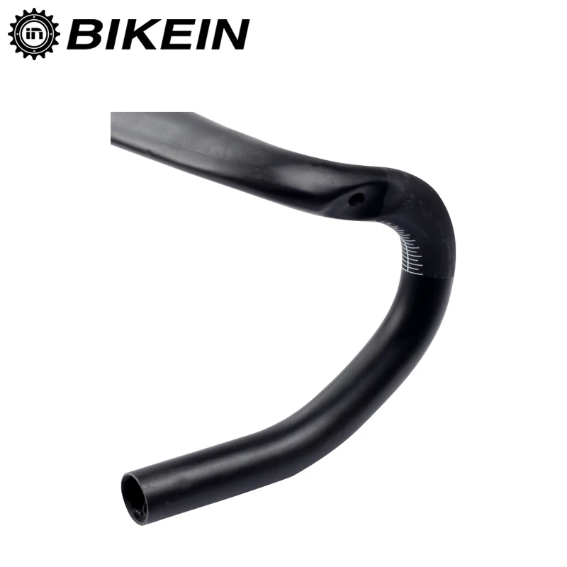 Велосипедный руль BIKEIN Lite матовый/глянцевый из карбона UD для езды на велосипеде