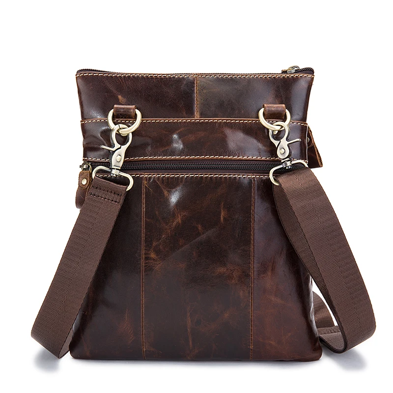 MVA Натуральная Кожа Сумка Мода Почтальона Сумочки Мужская Кожаная Небольшой