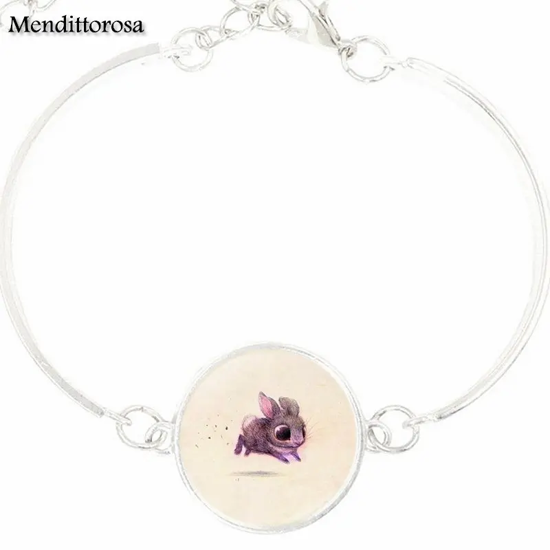 Cutest little bat ever Logo Steampunk Jewelry Glass Cabochon Bracelet Bangle For Women Party Gift | Украшения и аксессуары
