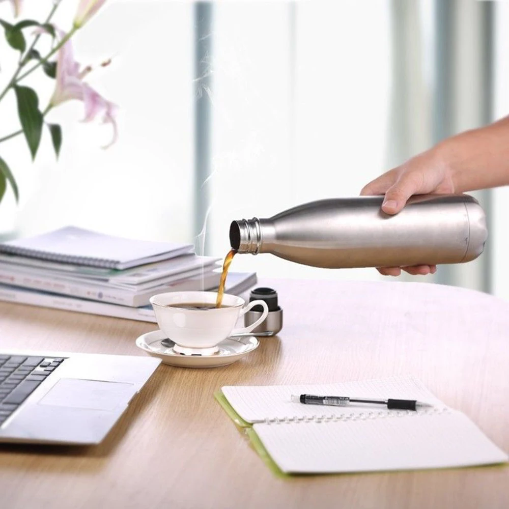 500 мл вакуумная фляга термос Расширительная бутылка для воды Термокружка