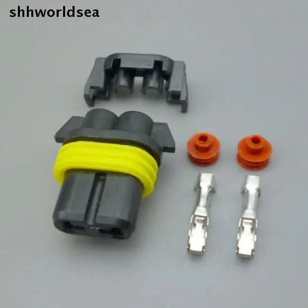 Shhworldsea 5/30/100 комплект 9006 HB4 гнездовой Пластиковый разъем для лампы hid DIY
