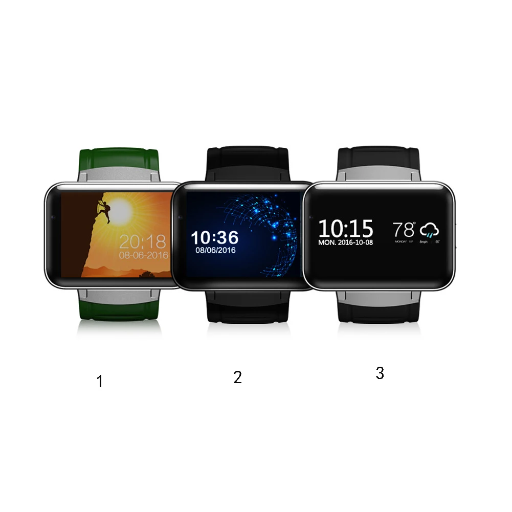 Высокое качество умные часы для Android системная карта вставленный gps 2 дисплей