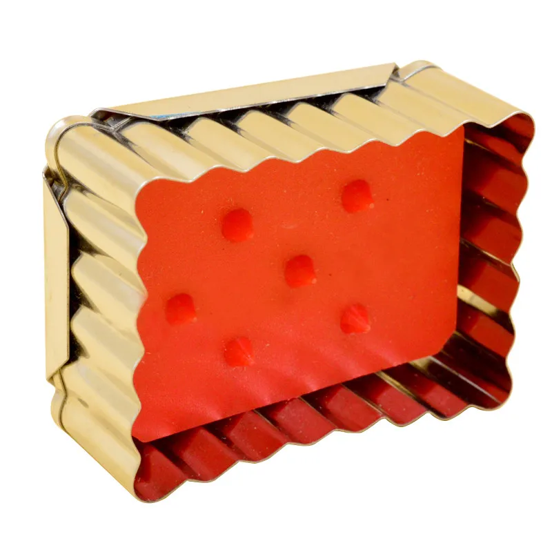 1 шт. размер: 4 Форма Нержавеющая сталь пружина печенья для торта резка резчик