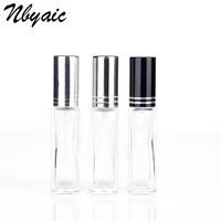 nbyaic 1pcs 6ml 9ml rectangular glass bottle mini perfume bottle spray empty bottle portable bottle