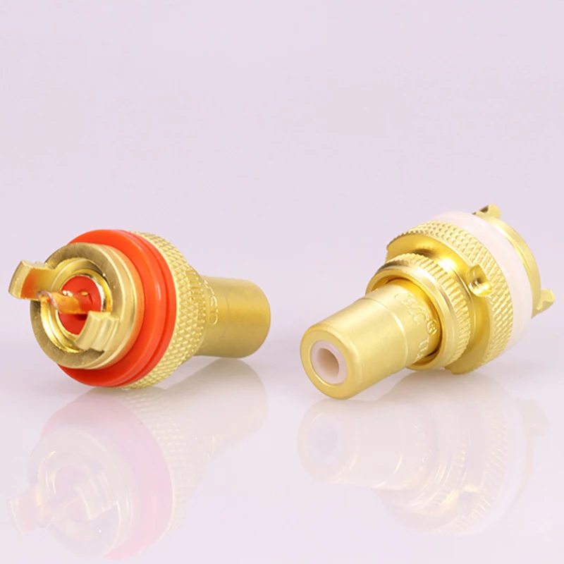 1 пара RCA Jack HIFI клеммы pom изоляция высокого класса разъем адаптер AV терминал Phono