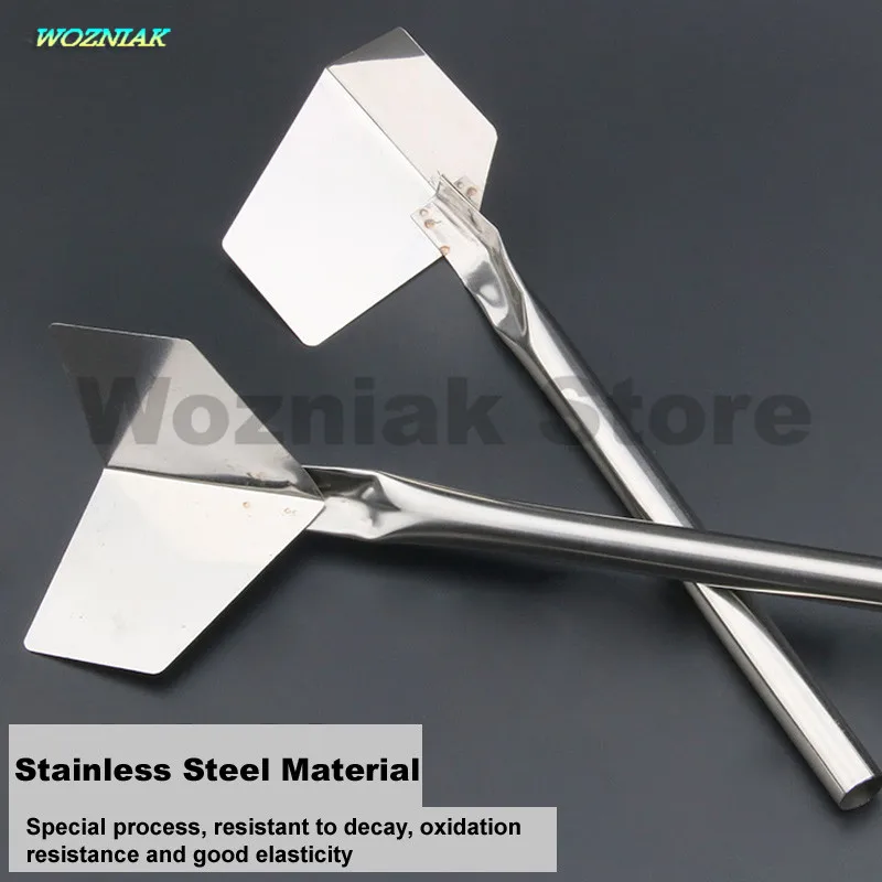 Wozniak Stainless steel shovel Negative horn Positive Diatom mud construction tool Batch putty Corner holder 4pcs/1set | Инструменты