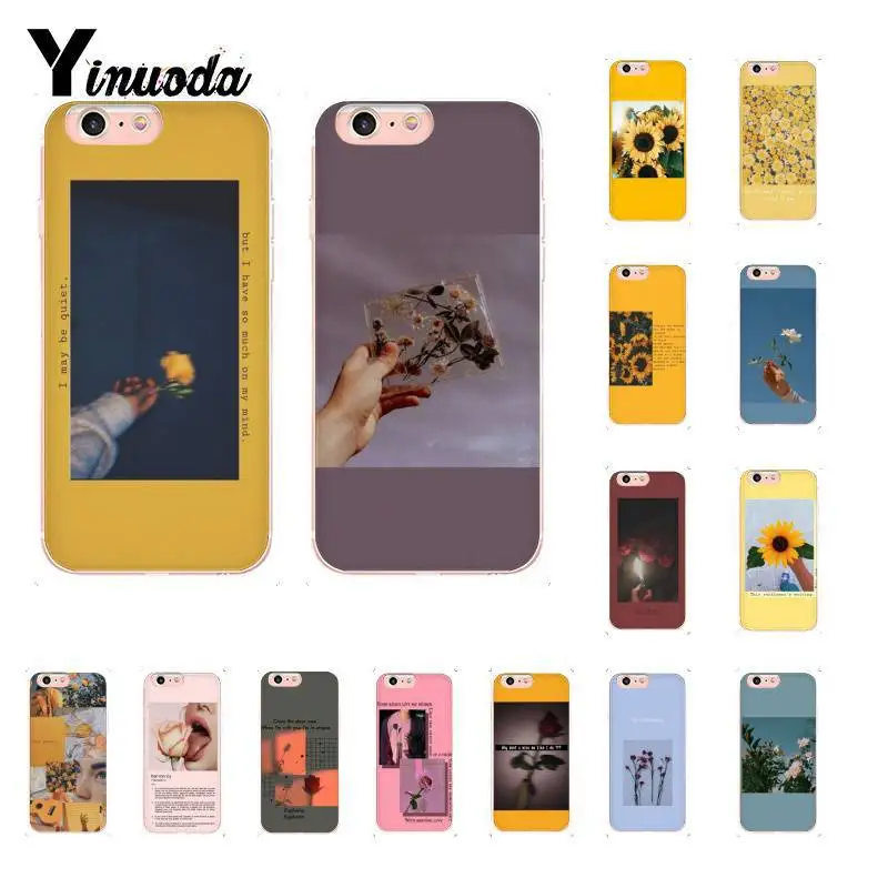 Силиконовый чехол Yinuoda для iPhone 8 7 6 6S Plus X XS MAX 5 5S SE XR 10 11 pro max | Мобильные телефоны и