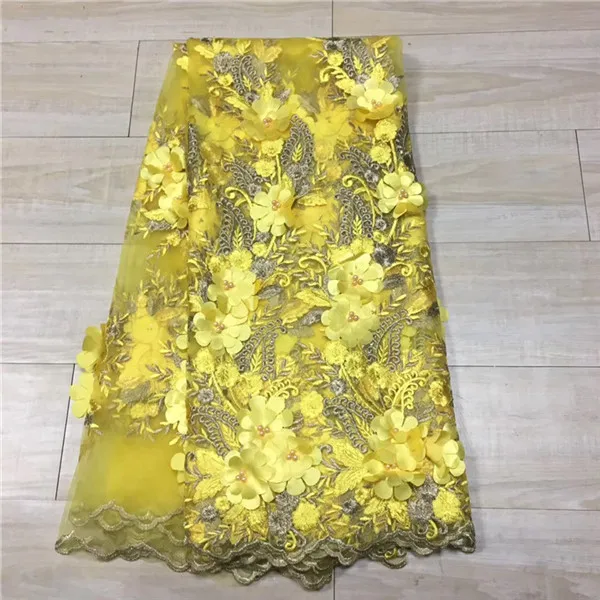 Новый дизайн нигерийские кружевные ткани для свадьбы 2018 Royalblue Сетка кружевная