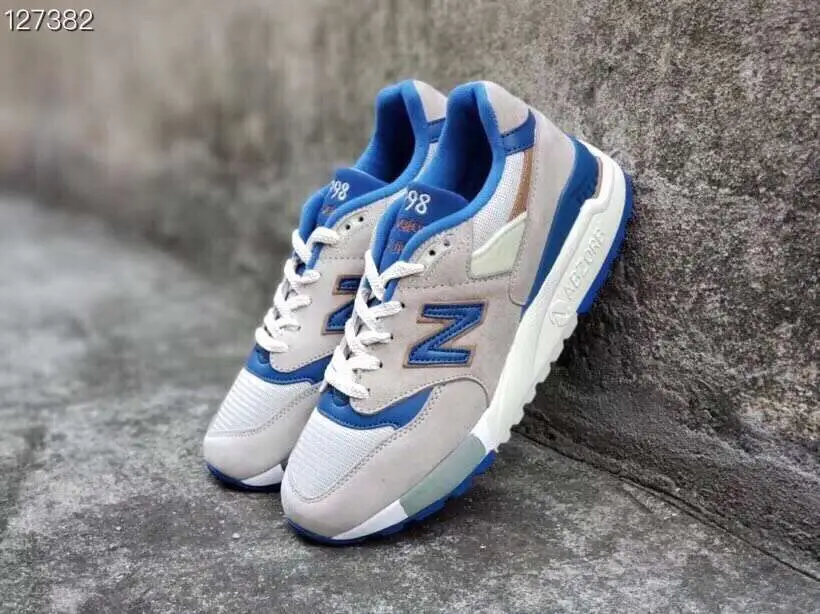 New Balance Nb998 Аутентичные мужские/wo мужские кроссовки для бега, дышащие Спортивные кроссовки Nb998, европейские размеры 36-44 - Цвет: 3