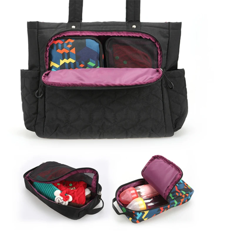Сумка для подгузников Bolsa Maternidade черная сумка мам|handbags for moms|bolsa maternidadediaper bag |