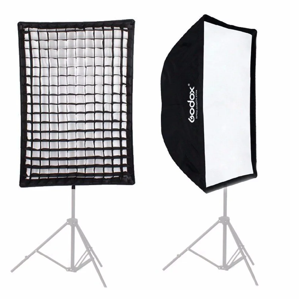 Godox 60 см x 90 зонтик восьмиугольник софтбокс Отражатель + сотовая сетка для