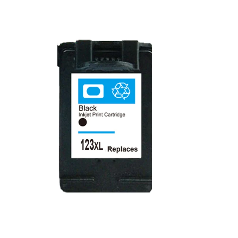 1X Картридж с черными чернилами 123XL совместимый hp123 Officejet 3830 3832 4650 4655 ENVY 4516 4520 Deskjet 2130