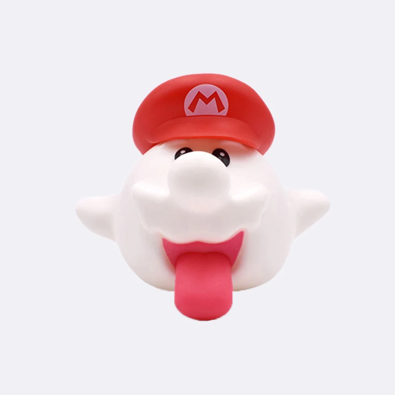 ghost 13 см Super Mario Bros Bowser Luigi Koopa Йоши Марио уарио производитель Odyssey Donkey Kong Toad ПВХ Фигурки Модели кукол игрушки - Цвет: ghost