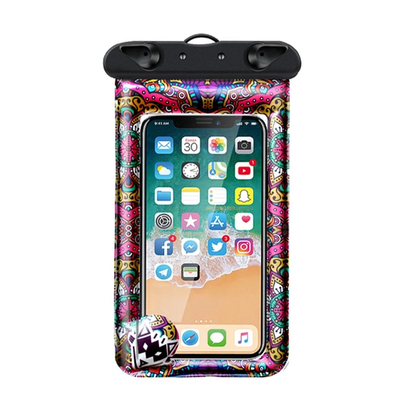 Сумка для плавания ming водонепроницаемый чехол для телефона для iPhone 7 6S Чехол Водонепроницаемый чехол для samsung Galaxy S8 водонепроницаемый чехол для плавания - Цвет: A5
