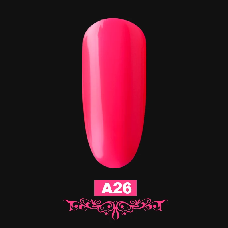 A26 Beautilux, 7 мл, замачиваемый УФ светодиодный Гель-лак для ногтей, Гель-лак, Гель-лак для ногтей Smalto, лак для ногтей, цветная эмаль, Vernis Esmalte - Цвет: A26