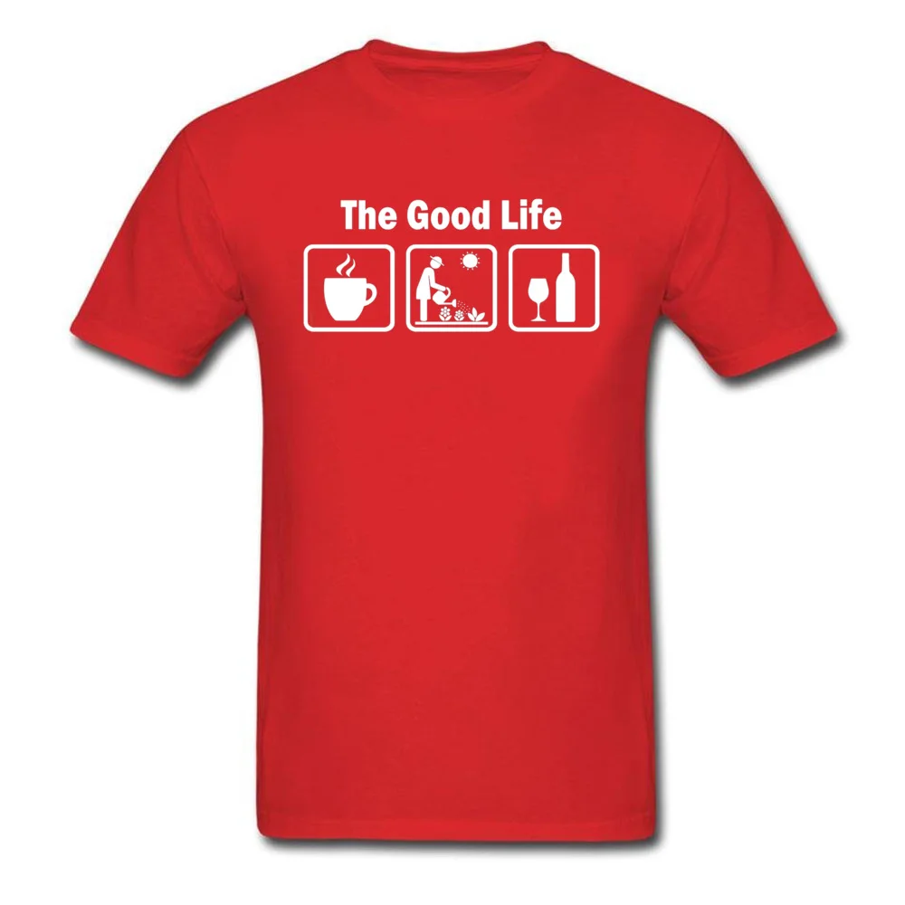 Садовая рубашка The Good Life Мужская футболка семейная женская хлопковая верхняя