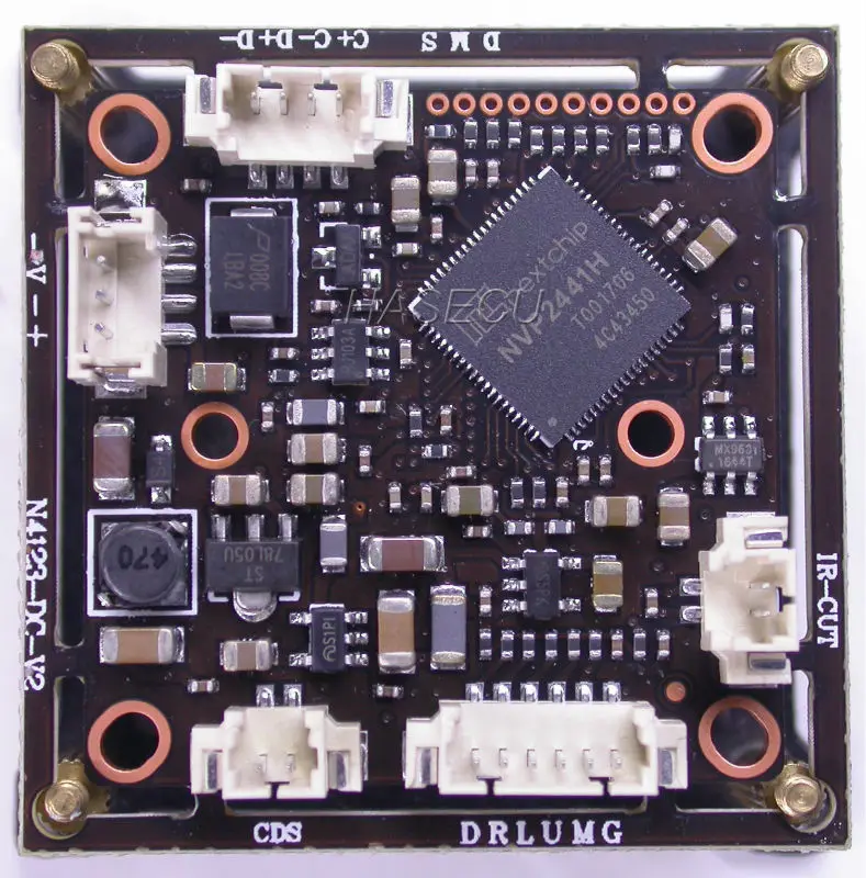 Авто IRIS AHD H (1080P) 1/2.9 &quotExmor IMX323 CMOS датчик изображения + NVP2441 CCTV camera PCB board module
