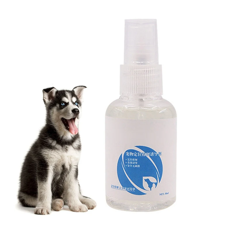 Pet кошки собаки Туалет учебное пособие спрей позиционирование дефекации индуктором послушание освежающий спрей дефекации Кинологический помощник
