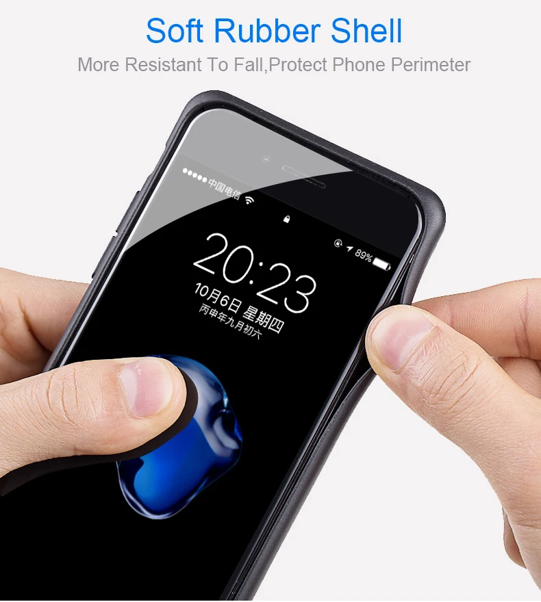 

5000/7000mAh Slim Ultra Thin Battery Charger Case For iPhone 6 6 s plus Power Bank Battery Charger Case For iPhone 6 6s 7 8 Plus