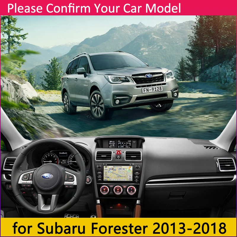 Для Subaru Forester 2013~ Противоскользящий коврик ковровые покрытия Зонт приборной аксессуары SG SH SJ SK