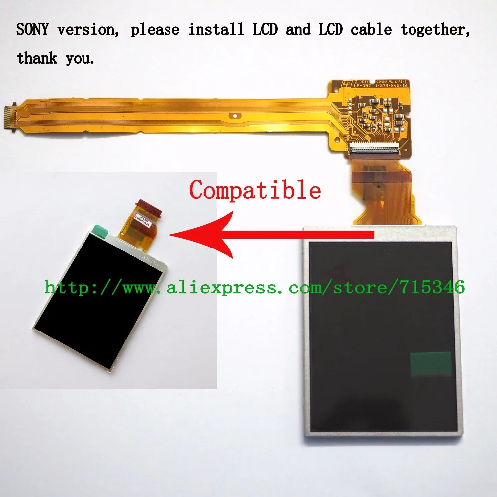 Новый ЖК экран для SONY DSLR A200 A300 A350 alpha Camera (версия SONY) + Подсветка|lcd screen for dslr|dslr screenfor