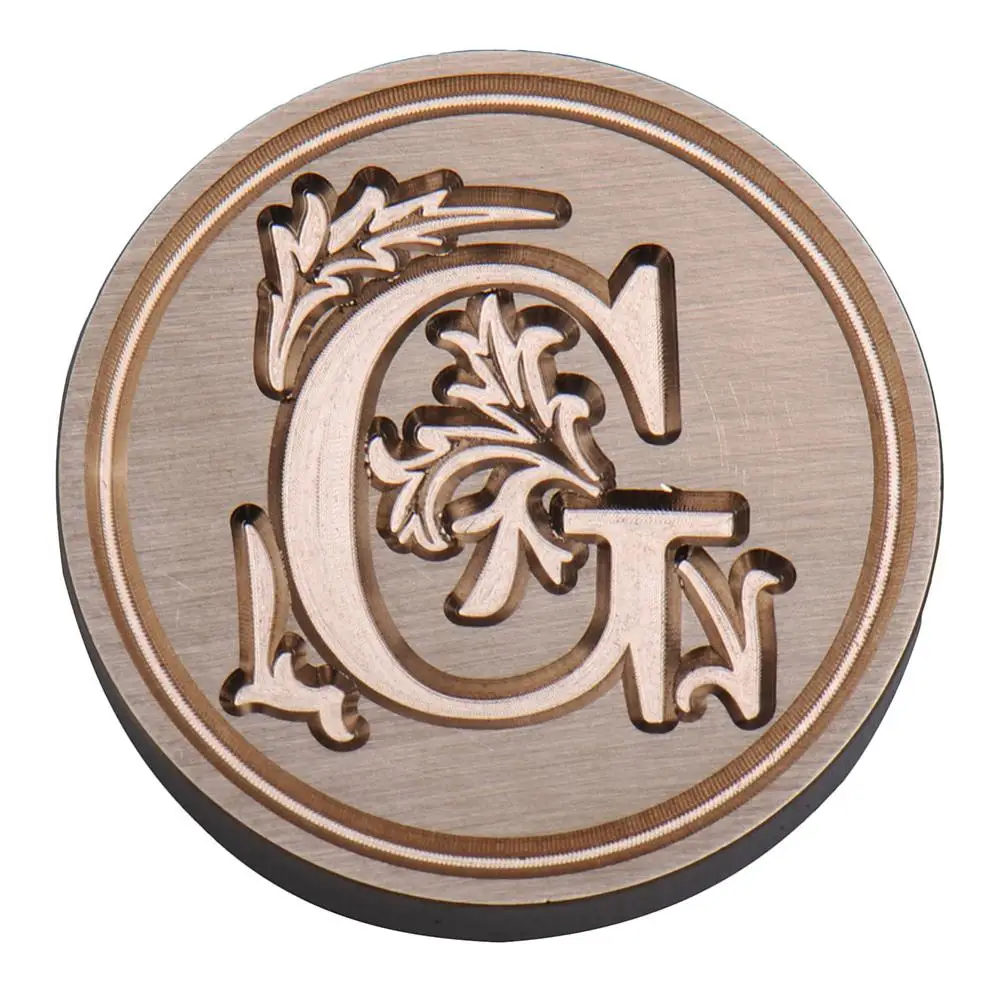 Лидер продаж Классическая винтажная печать с буквами начальная алфавит ретро